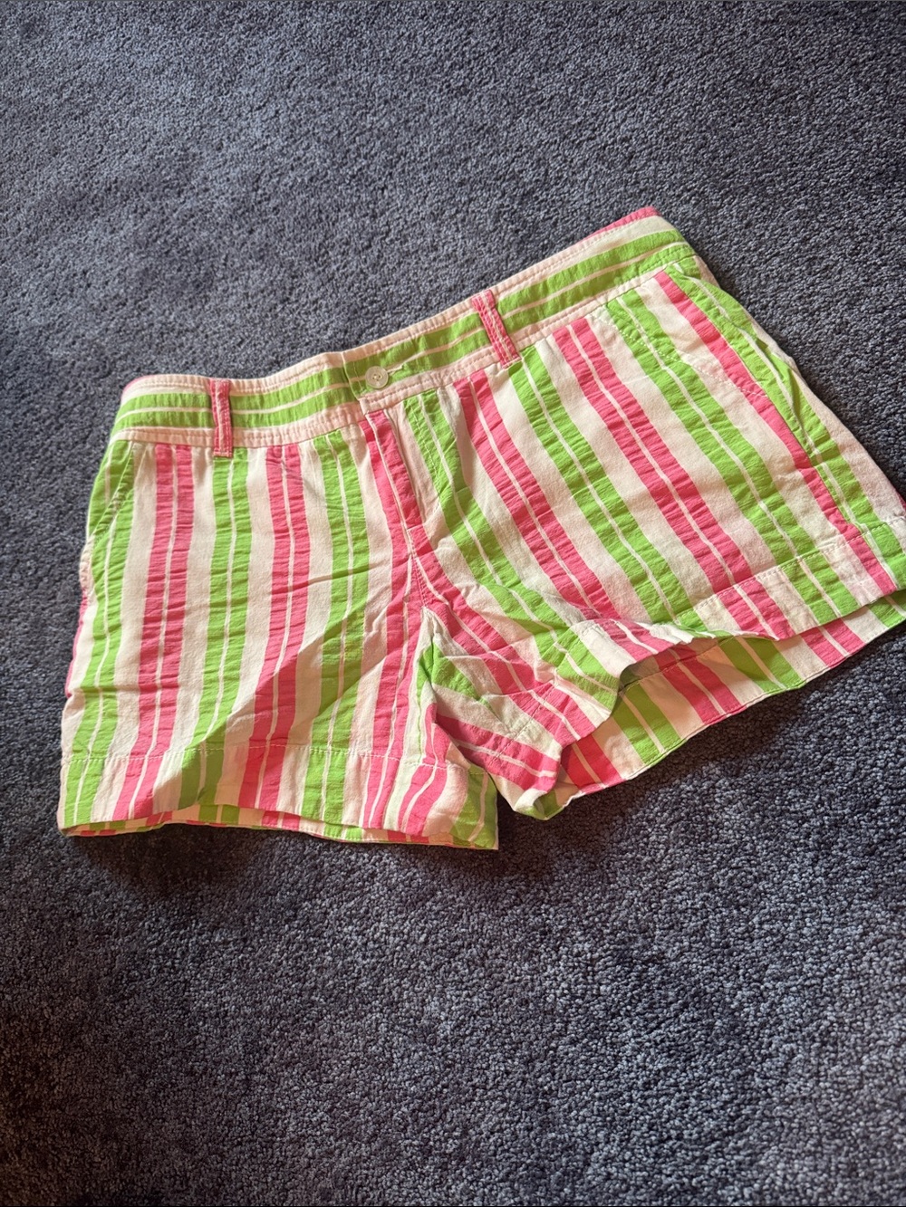 Lilly Pulitzer Originals Line Striped Shorts 8